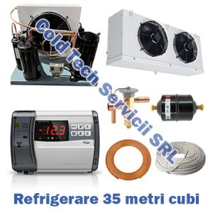 Instalatie camera refrigerare 35 metri cubi