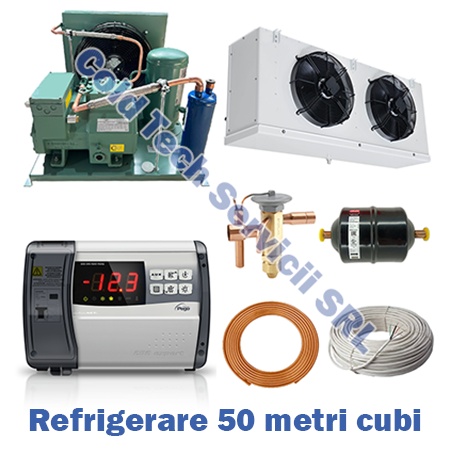 Instalatie camera refrigerare 50 metri cubi