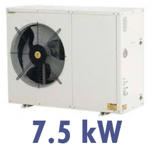 Racitor apa compact 7.5 kW