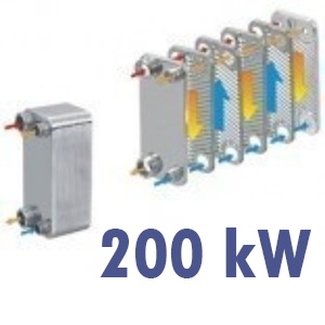 Schimbator de Caldura Freon - Apa 200 kW