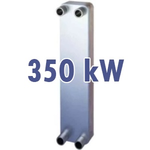 Schimbator de caldura in placi inox 350 kW