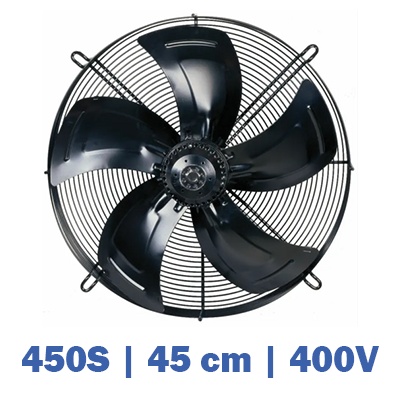 Ventilator Axial 4500 m3 / h | Trifazic | Soler & Palau